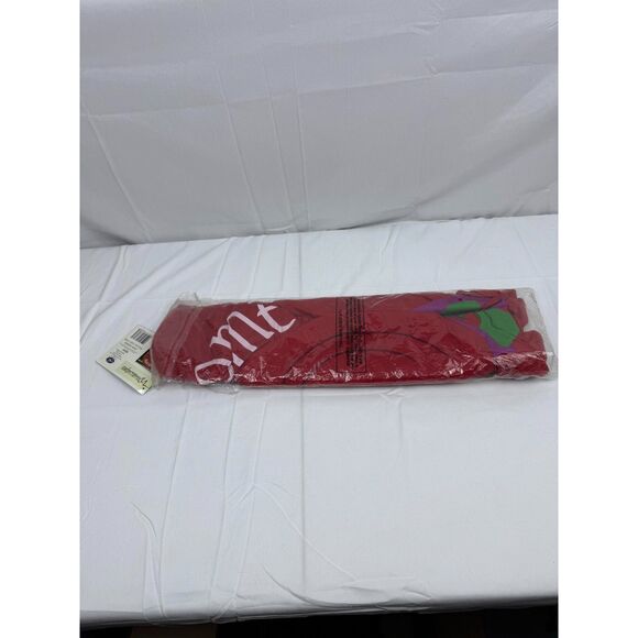 Windsculpts Kathy Hatch Welcome Lady's Red Hat Club Garden/Yard Flag--25" Round - Picture 2 of 4